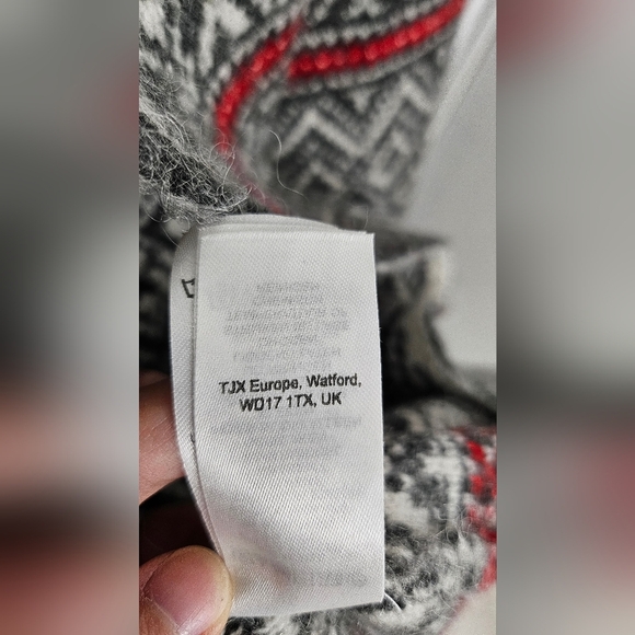 Aspen Sweater Large Women’s Cardigan Nordic Wool Blend Pockets - Picture 6 of 7